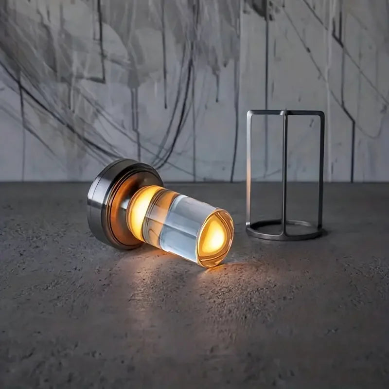 Hot Selling Cordless Aluminum LED Table Lamp Modern Luxury Indoor Outdoor Portable Metal Touch Control Battery Power Restaurant