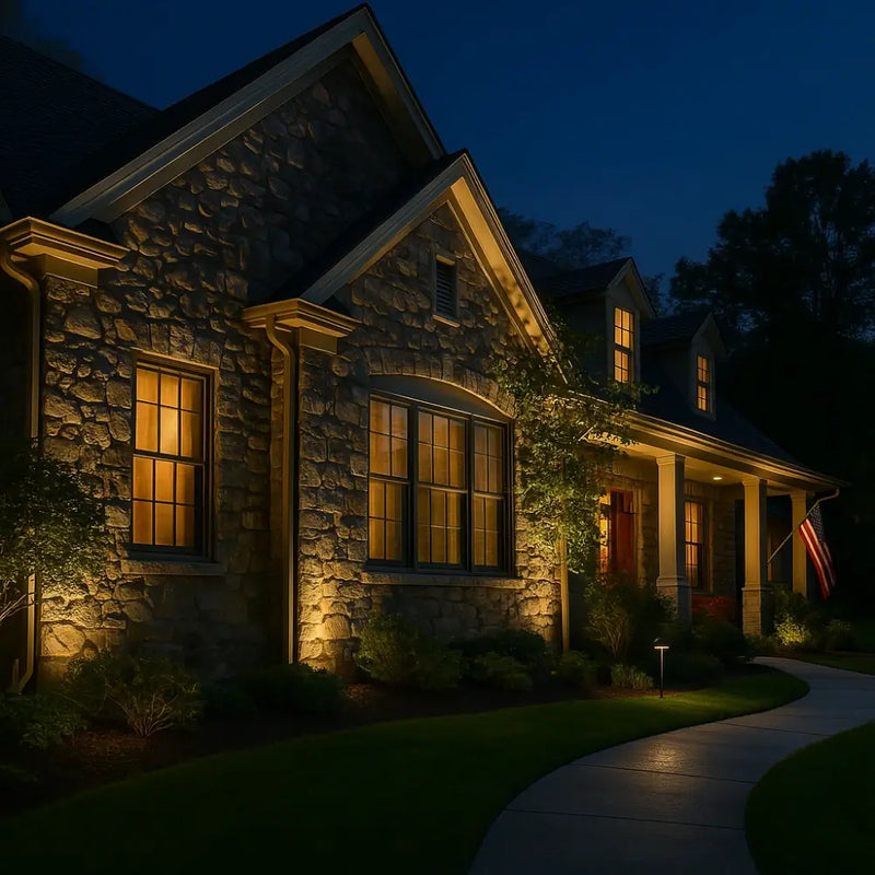 Solar Powered Garden Spotlight